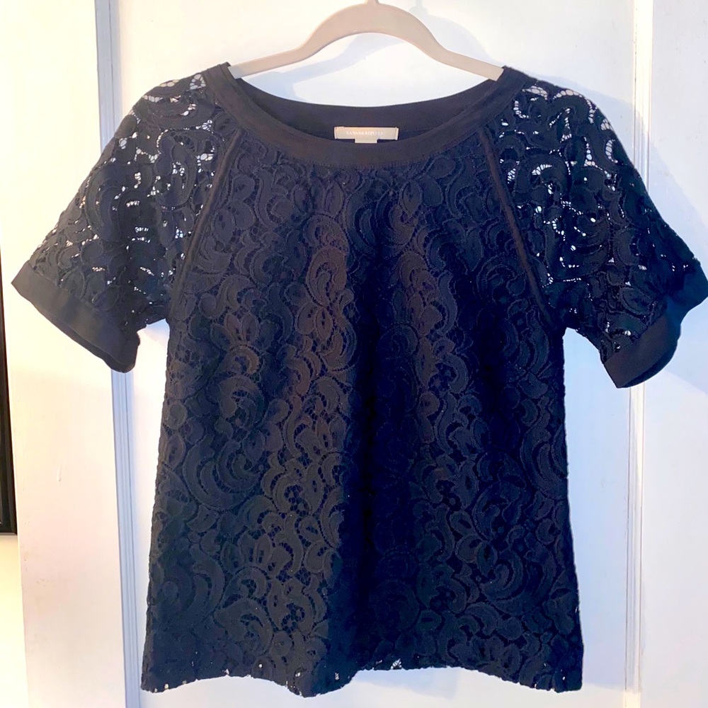 Banana Republic Lace Top
